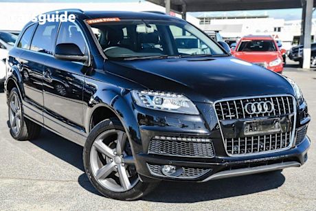 Black 2014 Audi Q7 Wagon 3.0 TDI Quattro