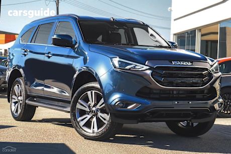 Blue 2024 Isuzu MU-X Wagon LS-T (4X4)