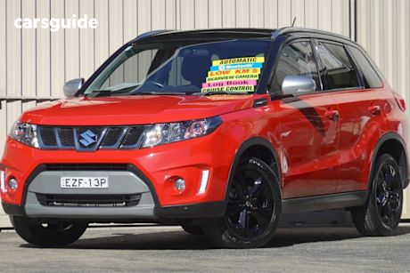 Red 2017 Suzuki Vitara Wagon S Turbo (2WD) (qld)
