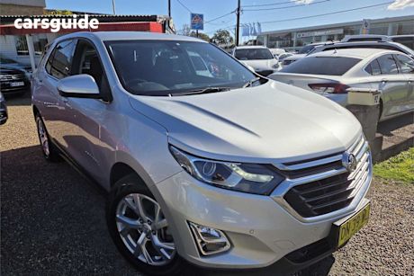 Silver 2018 Holden Equinox Wagon LT (fwd) (5YR)