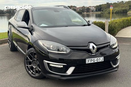 Black 2015 Renault Megane Sportswagon GT 220 Premium