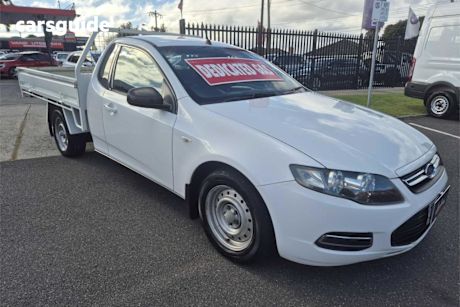 White 2012 Ford Falcon Cab Chassis (LPI)