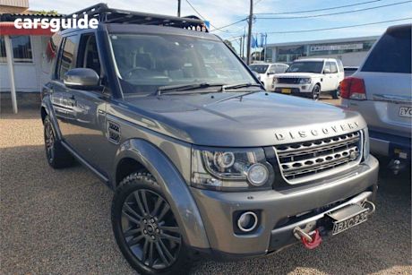 Grey 2016 Land Rover Discovery Wagon TDV6 Graphite