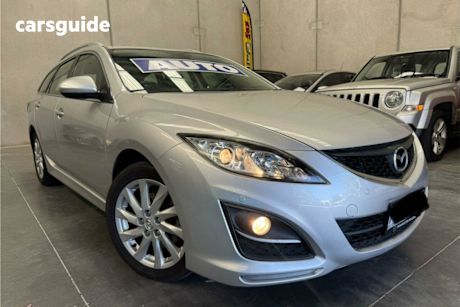 Silver 2011 Mazda 6 Wagon Classic