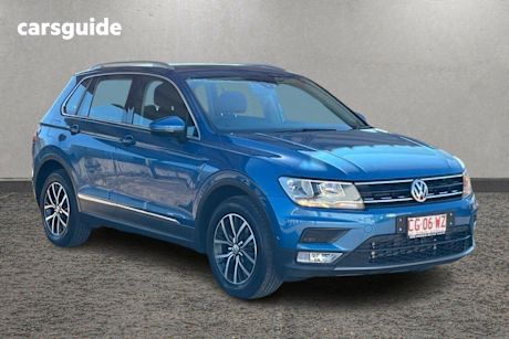 Blue 2016 Volkswagen Tiguan Wagon 110 TSI Comfortline