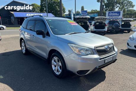 Silver 2013 Subaru Forester Wagon 2.0D MY13