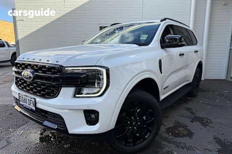 White 2024 Ford Everest Wagon Sport (rwd)