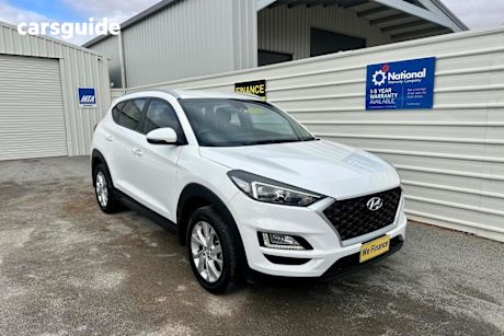 White 2019 Hyundai Tucson Wagon Active (2WD)