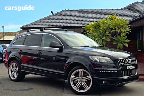 Black 2013 Audi Q7 Wagon 3.0 TDI Quattro