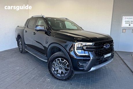 Black 2023 Ford Ranger Double Cab Pick Up Wildtrak 3.0 (4X4)