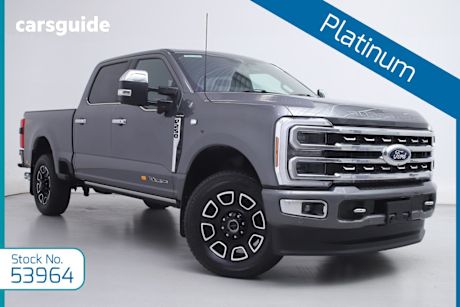 Grey 2023 Ford F250 OtherCar Platinum