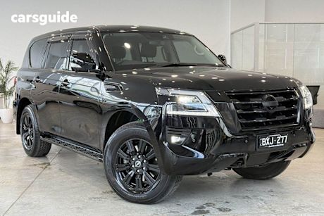 Black 2022 Nissan Patrol Wagon TI (4X4)