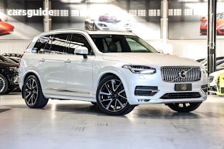 White 2021 Volvo XC90 Wagon T6 Inscription (awd)