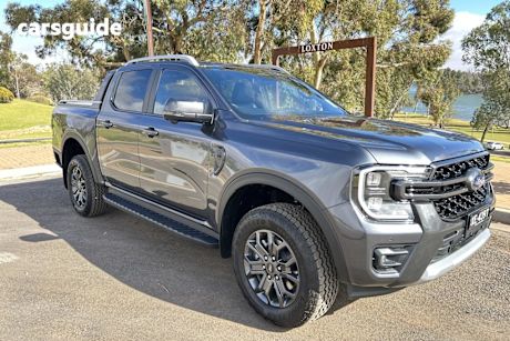 Grey 2025 Ford Ranger Double Cab Pick Up Wildtrak 3.0 (4X4)