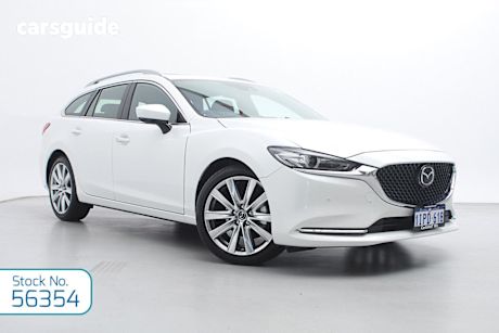 White 2024 Mazda 6 Wagon G35 Atenza