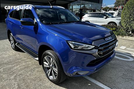Blue 2024 Isuzu MU-X Wagon LS-T (4X2)