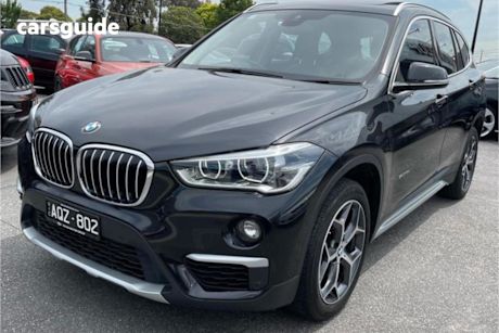 Black 2017 BMW X1 Wagon Sdrive 18D
