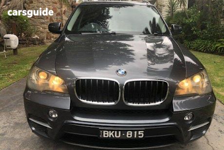 Black 2010 BMW X5 Wagon Xdrive 40D Sport