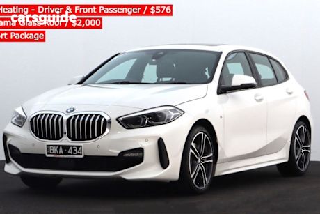 White 2020 BMW 118I Hatchback M Sport