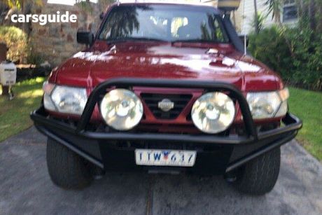 Red 1999 Nissan Patrol Wagon ST (4X4)