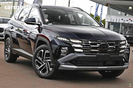 Blue 2024 Hyundai Tucson Wagon Premium (awd)