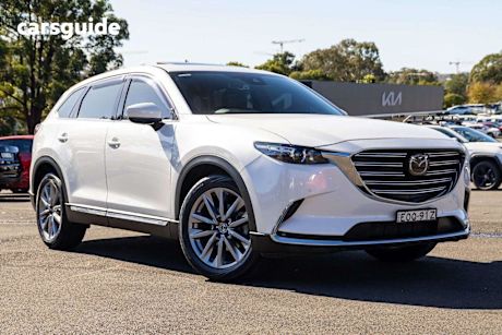White 2021 Mazda CX-9 Wagon GT (fwd)