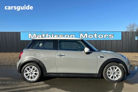 Grey 2019 Mini Cooper Hatchback 3D Hatch