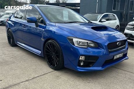 Blue 2016 Subaru WRX Sedan Premium (awd)