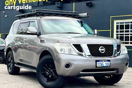 Silver 2014 Nissan Patrol Wagon ST-L (4X4)