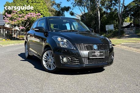 Black 2015 Suzuki Swift Hatchback Sport