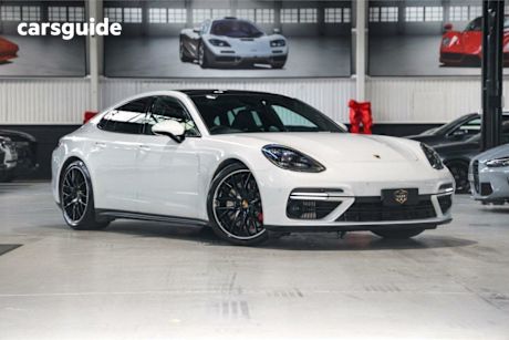 White 2017 Porsche Panamera Coupe Turbo