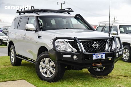 Silver 2015 Nissan Patrol Wagon TI (4X4)