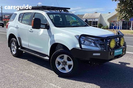 White 2014 Isuzu MU-X Wagon LS-M (4X4)