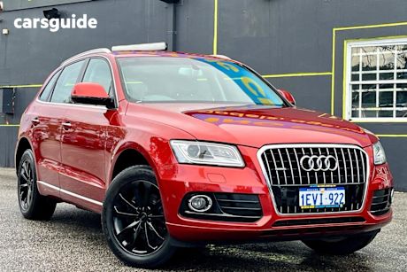 Red 2015 Audi Q5 Wagon 2.0 TDI Quattro