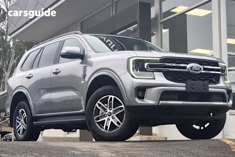 Silver 2024 Ford Everest Wagon Trend (4WD)