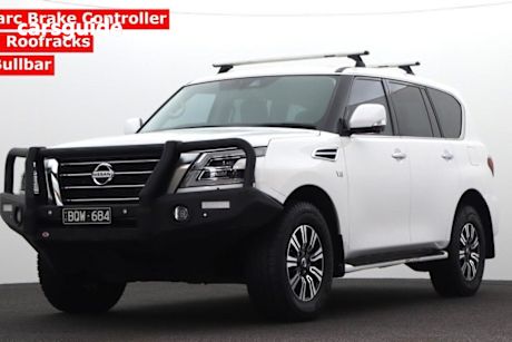 White 2021 Nissan Patrol Wagon TI (4X4)