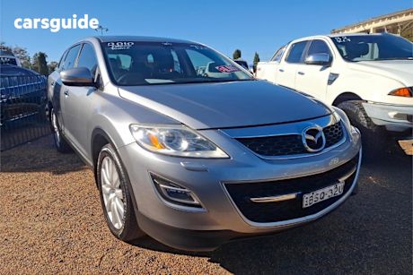Silver 2010 Mazda CX-9 Wagon Grand Touring