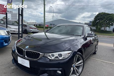 Black 2015 BMW 420I Coupe Gran Coupe Luxury Line