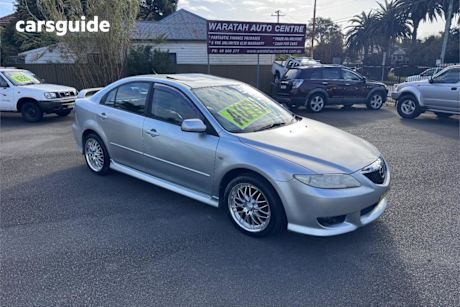 Silver 2004 Mazda 6 Hatchback Luxury Sports