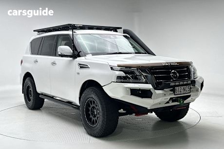 White 2020 Nissan Patrol Wagon TI (4X4)