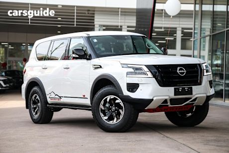 White 2025 Nissan Patrol Wagon Warrior (4X4)