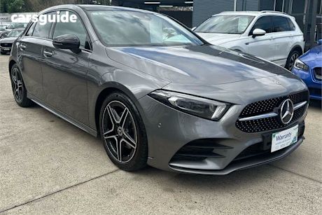 Grey 2018 Mercedes-Benz A200 Hatchback