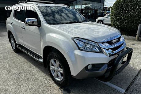 White 2016 Isuzu MU-X Wagon LS-T (4X4)