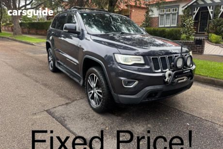 Grey 2013 Jeep Grand Cherokee Wagon Laredo (4X4)