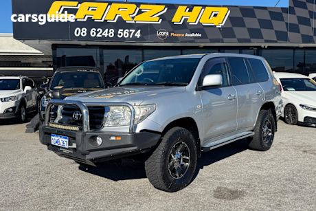 Silver 2007 Toyota Landcruiser Wagon Gxl (4X4)