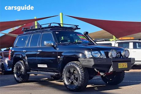 Black 2008 Nissan Patrol Wagon ST-L (4X4)