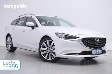 White 2024 Mazda 6 Wagon G35 Atenza