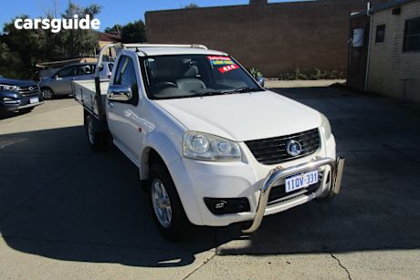 White 2013 Great Wall V200 Cab Chassis (4X4)