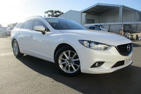 White 2013 Mazda 6 Wagon Touring