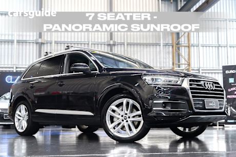 Black 2016 Audi Q7 Wagon 3.0 TDI Quattro
